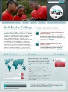 YIC website screen shot