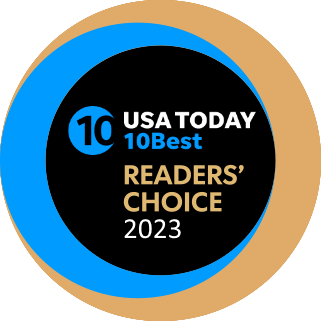 USA TODAY
10 Best

READERS'
CHOICE
2023
