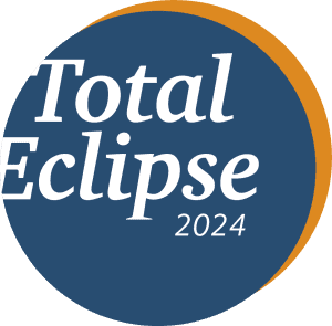 Total Eclipse 2024 round logo