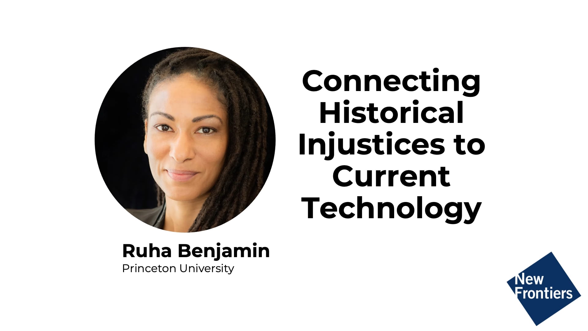 Connecting historical injustices to current technology