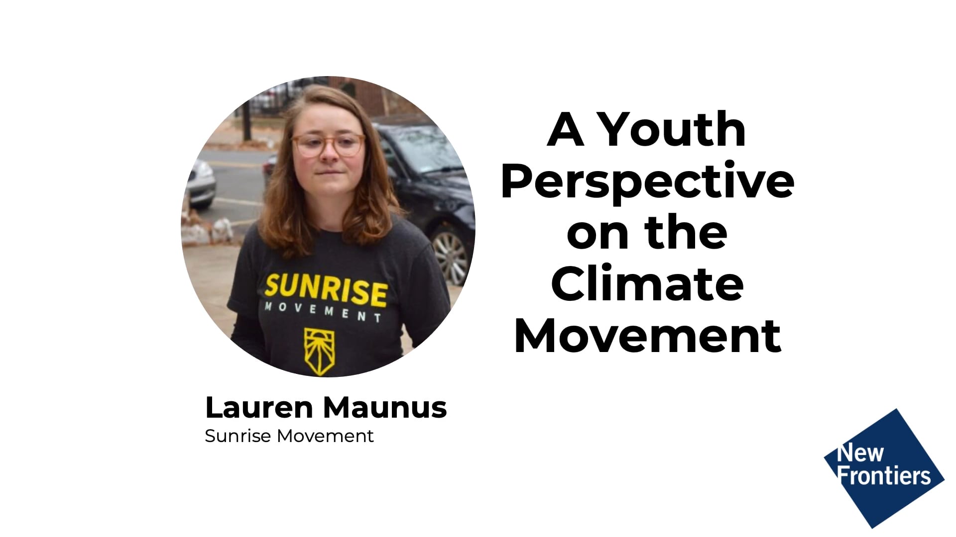 A youth perspective on the climate movement