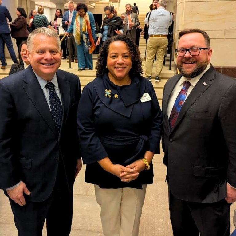 Larry Dubinski (President and CEO, The Franklin Institute), Marilyn Jackson (President and CEO, AAM), Christofer Nelson (President and CEO, ASTC)