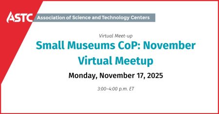 Small Museums CoP November Virtual Meetup